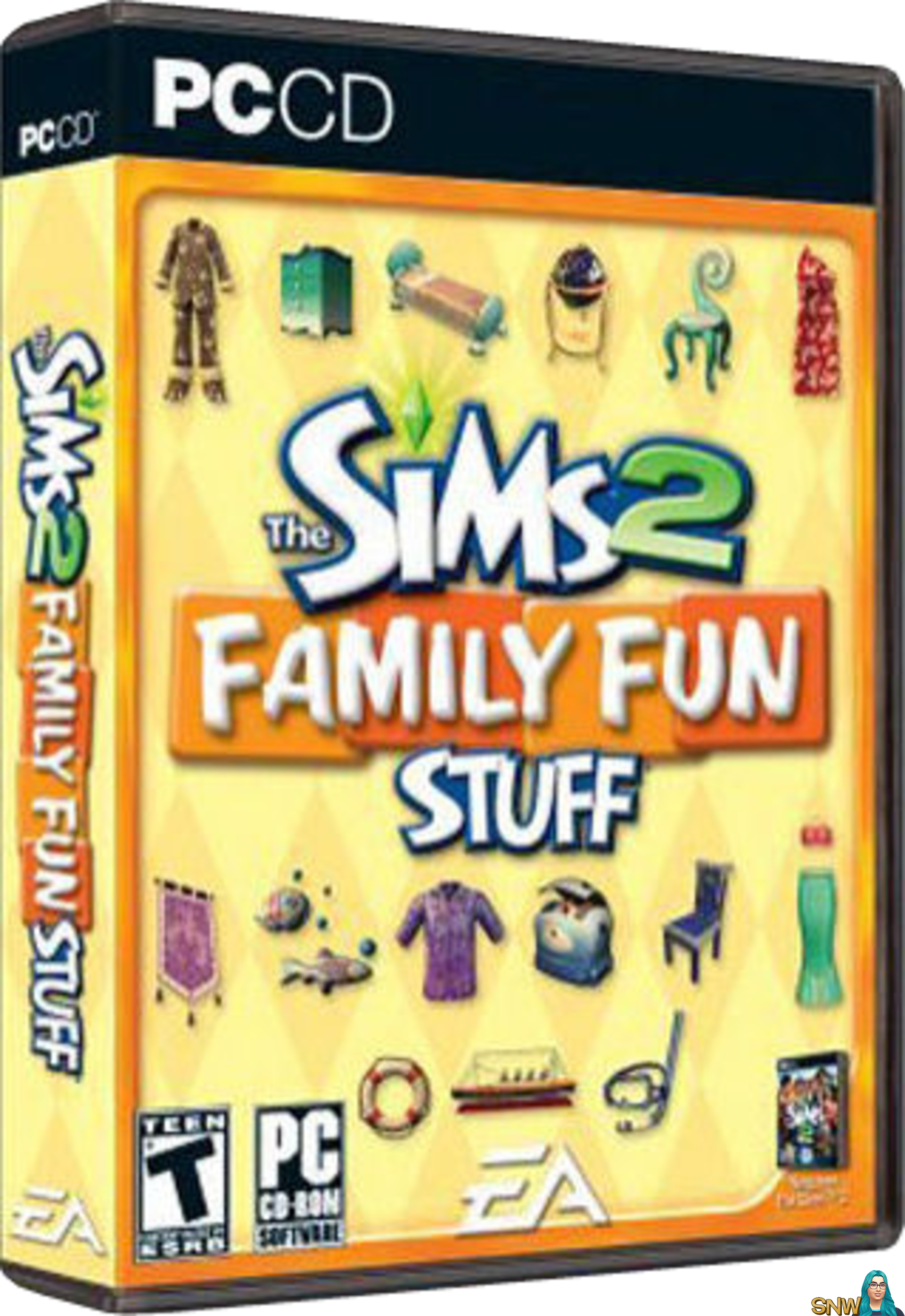 Fun stuff. SIMS 2 Family fun stuff. Fanstuff.